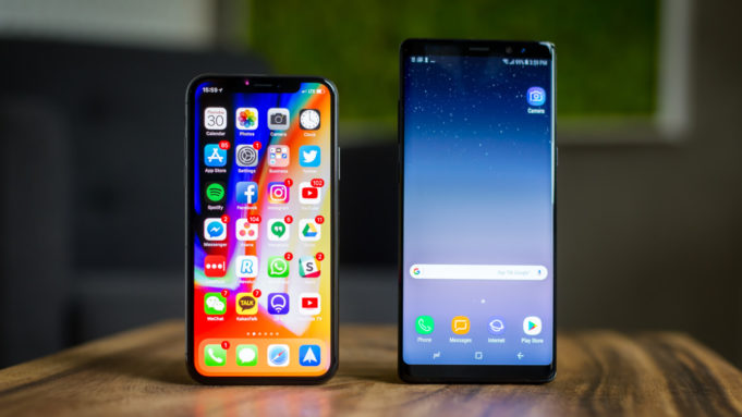 Test rychlosti – Samsung Galaxy S9 vs iPhone X