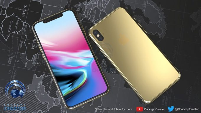 Koncept – iPhone X Plus v nových barvách?