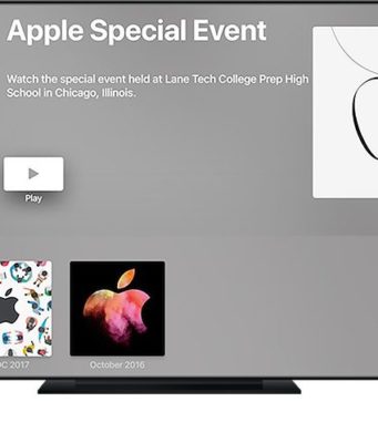 Apple zveřejnil video z konference v Chicagu, dostupný je na Apple TV