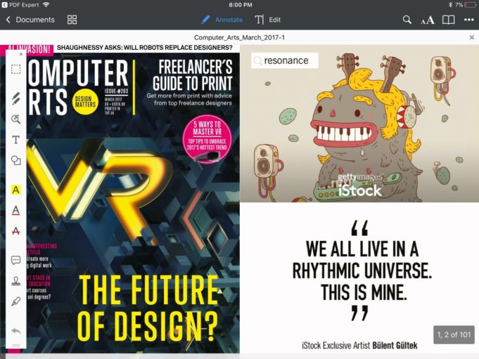 Aplikace PDF Expert pro iOS obdržela velkou aktualizaci. Co je nové?