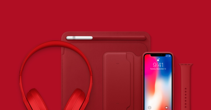 Apple v rámci prodeje „červených“ produktů přispěl 160 milionů dolarů