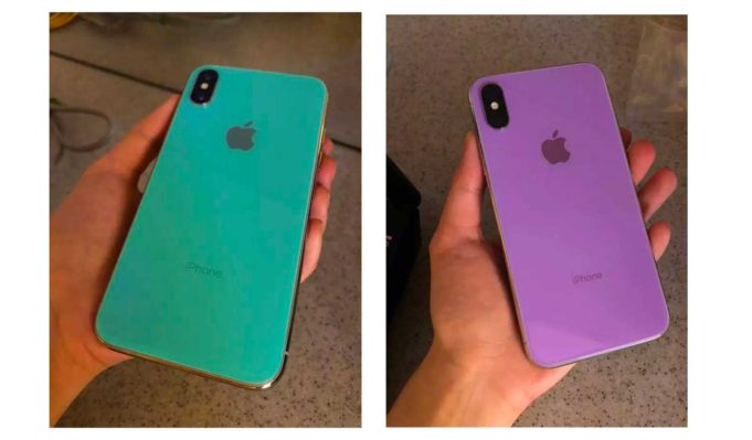 Objevily se nové barevné prototypy iPhonu X