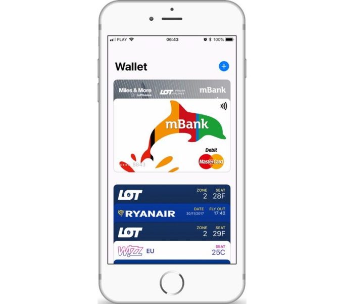 Apple zavedl bankovní podporu Apple Pay v Polsku