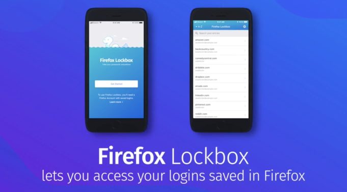 Firefox nabízí testování svých dvou aplikací Lockbox a Notes