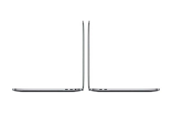 MacBook Pro 2018 má 40Gb/s Thunderbolt 3 na všech portech