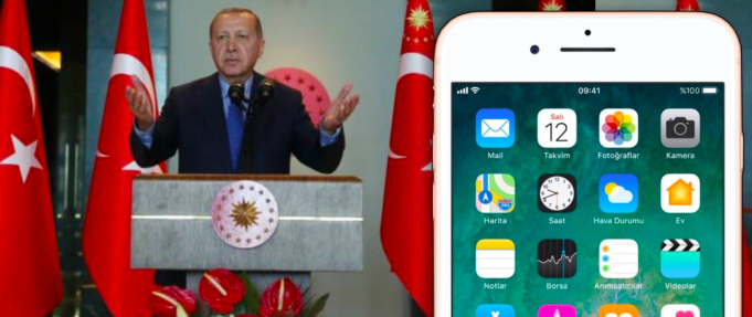Prezident Turecka uvedl, že by lidé měli přejít z iPhonu na zařízení Samsung nebo Venus