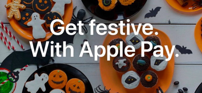 Nejnovější promo akce na Apple Pay je tentokrát zaměřená na Halloween