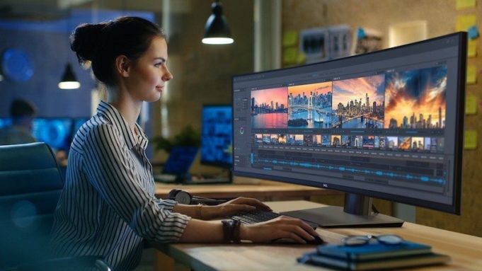 Dell představil zakřivený 49″ displej pro Mac