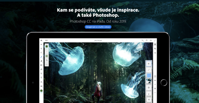 Adobe představilo Photoshop pro iPad