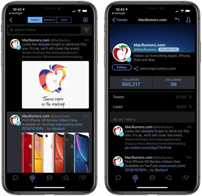 Tweetbot byl pro iOS aktualizován!