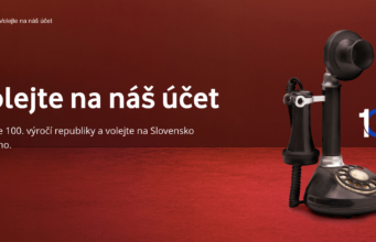 Vodafone – Oslavte 100. výročí republiky a volejte na Slovensko zadarmo!