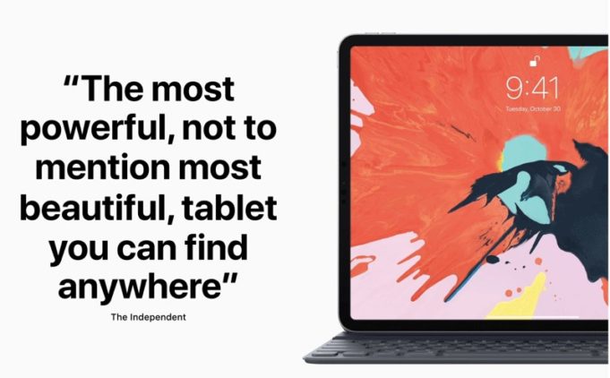Apple sdílel klíčové pasáže recenzí na nový iPad Pro
