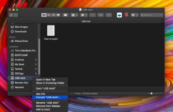 Návod – Jak šifrovat USB flash disk v macOS Mojave