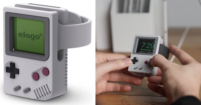 Elago představil nový stojan pro Apple Watch, který je přemění na Nintendo Game Boy