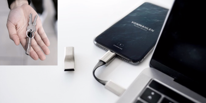 Společnost Vonmählen představila zatím nevydaný kabel High Five pro rychlé nabíjení iPhonu a iPadu