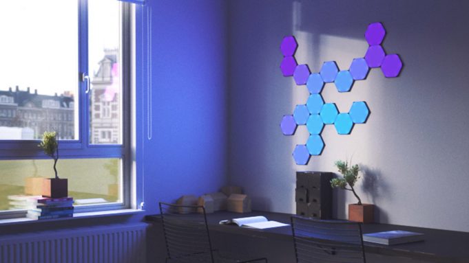 CES 2019 – Nanoleaf představil svůj nový světelný panel ve tvaru šestiuhelníku