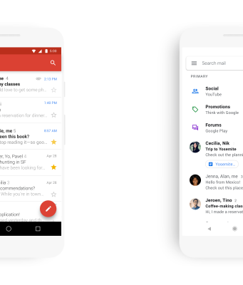 Aplikace Gmail pro iOS obdrží aktualizaci se změnou designu