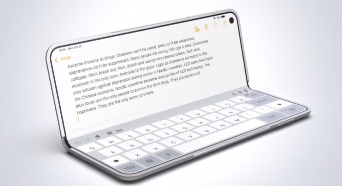 Koncept – Podívejte se, jak by mohl vypadat skládací iPhone 11