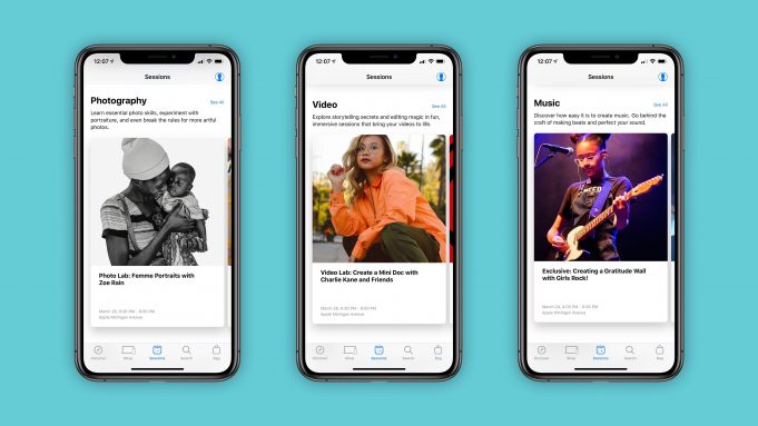 Apple aktualizoval aplikaci Apple Store s několika novými funkcemi