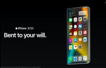 Koncept – Podívejte se na skládací telefon iPhone X Fold