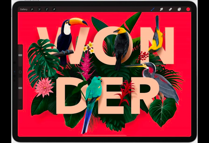 Aplikace Procreate pro iOS byla aktualizována s několika novými funkcemi