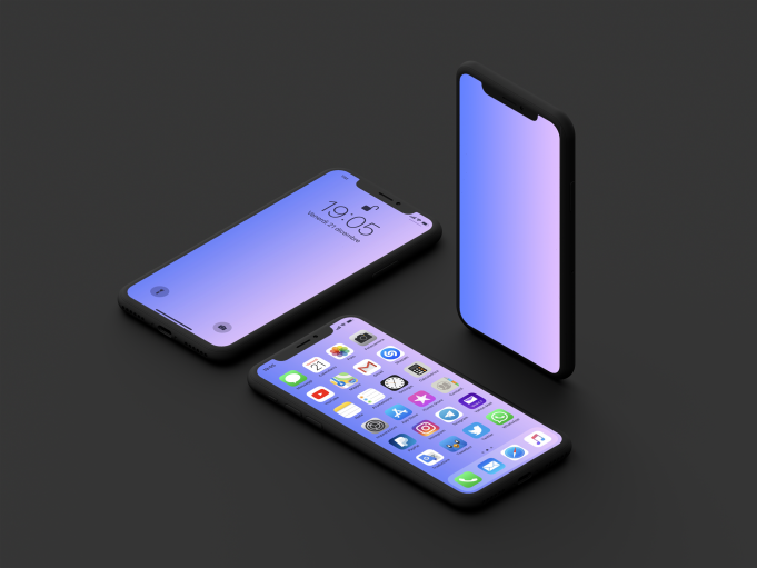 iTapety týdne – Jednoduché přechody pro iPhone