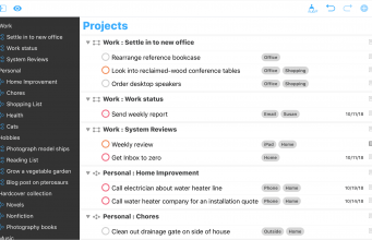 OmniFocus je od tohoto týdne k dispozici také na webu v testovací beta verzi