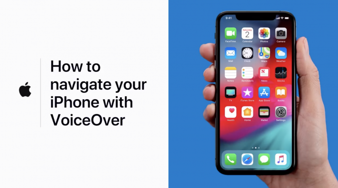Apple návody – Jak používat VoiceOver na iPhonu?