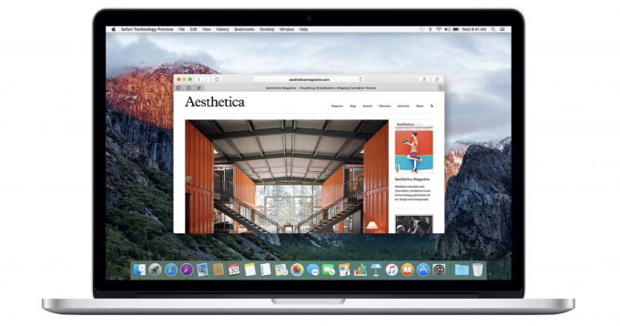 Apple vydal novou verzi testovacího prohlížeče Safari Technology Preview