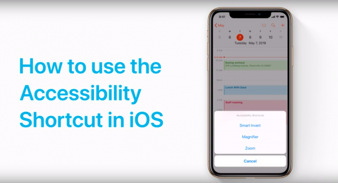 Apple návody – Jak nastavit funkci Zkratka zpřístupnění v iOS