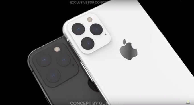 Koncept – iPhone 11 s podporou bezdrátového nabíjení druhého zařízení