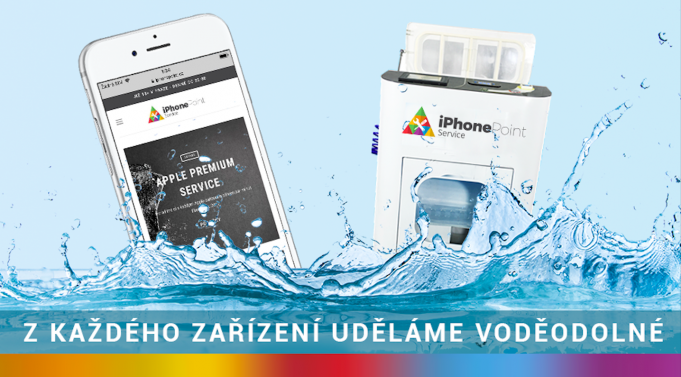 V iPhonePoint vám udělají z každého zařízení voděodolné