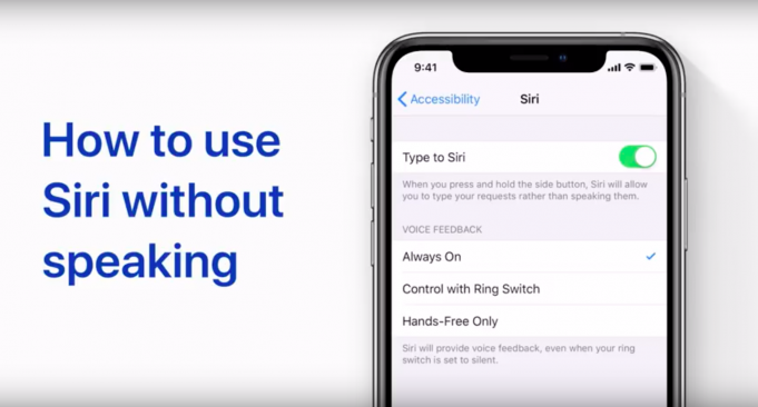 Apple návody – Jak aktivovat zadávání textu pro Siri na iPhonu nebo iPadu