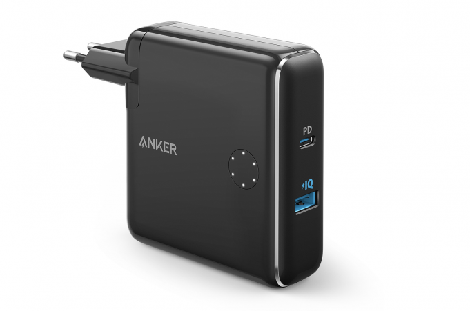 Baterie a nabíječka v jednom od Anker