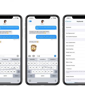 iOS 13 a iPadOS 13 obsahuje chybu zapezpečení ovlivňující klávesnice třetích stran