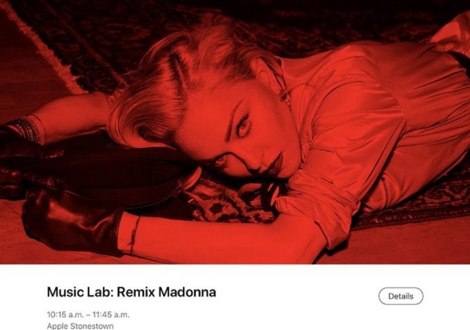 Apple se spojil s Madonnou, aby si lidé mohli zkusit remixovat skladbu