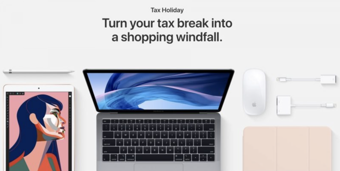 Apple se připravuje na srpnové daňové prázdniny