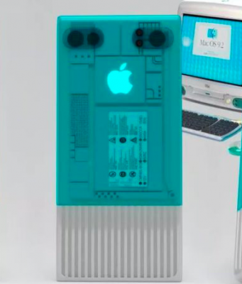 Koncept – Jak by vypadal iPhone, který je kombinací Macintoshe a iMacu G3?
