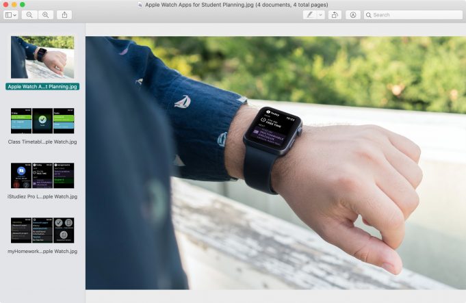 Návod – Jak vytisknout více různých obrázků na jednu stránku v aplikaci Náhled na Macu