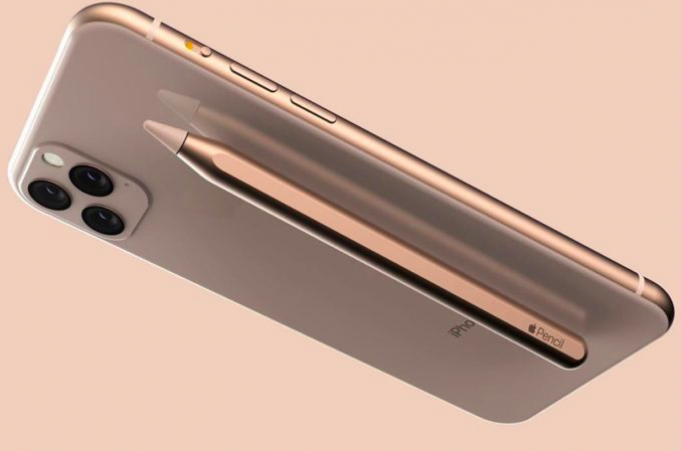 Koncept – iPhone 11 s podporou Apple Pencil
