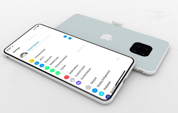 Koncept – iPhone 11X s podporou 2 SIM karet a baterií 5 000 mAh