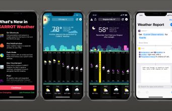 Aplikace Carrot Weather obdržela aktualizaci, která přináší tmavý režim a spoustu dalšího