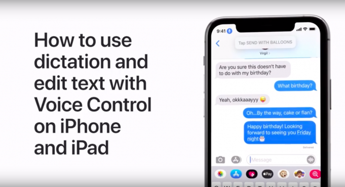 Apple návody – Jak upravovat text pomocí Voice Control na vašem iPhonu