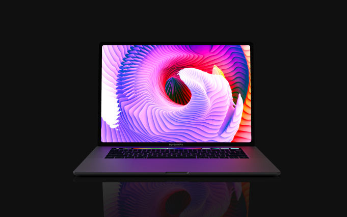 Koncept připravovaného 16″ MacBooku Pro