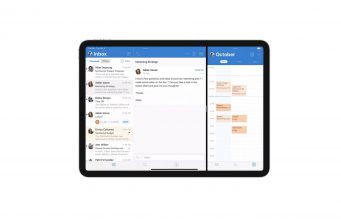 Společnost Microsoft aktualizovala aplikaci Outlook s podporou Split View