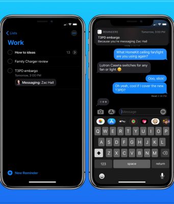 Návod – Jak nastavit připomínku při zasílání zpráv na iPhonu, iPadu a Macu