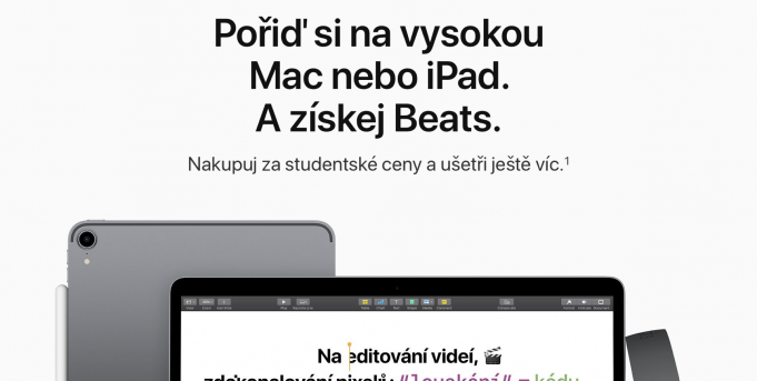 Apple již brzy ukončí svou akci Zpátky do školy