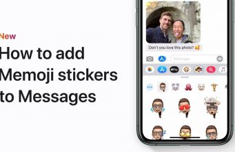 Apple návody – Jak přidat samolepky Memoji do zprávy