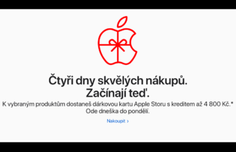 Apple dnes odstartoval čtyřdenní nákupní akci k Black Friday