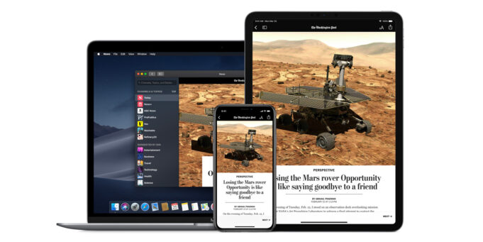 Apple News uvádí ranní dodává zpráv emailem